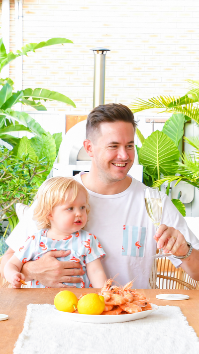 Matching summer christmas pyjamas