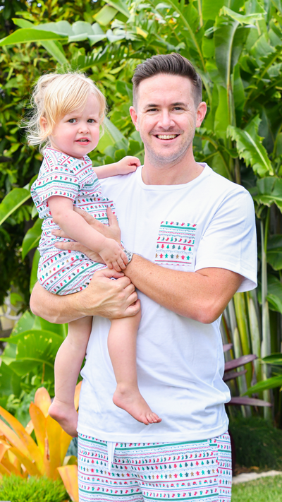 Matching summer christmas pyjamas australia